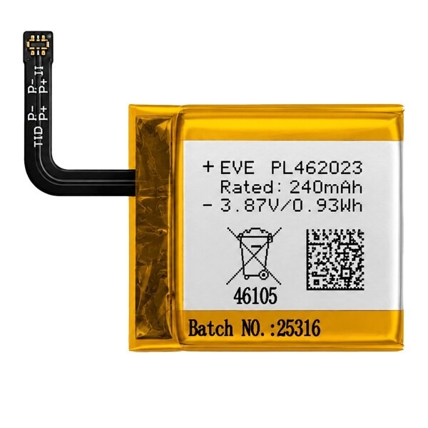 Baterija za Amazfit GTS 3, PL462023, 240 mAh - slika 3