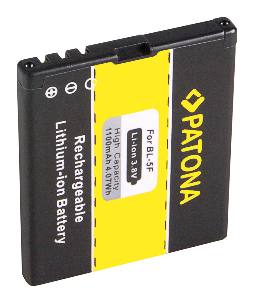Baterija za Nokia 6210 / 6710 / 6290 / E65 / N95, BL-5F, 1100 mAh - slika 4
