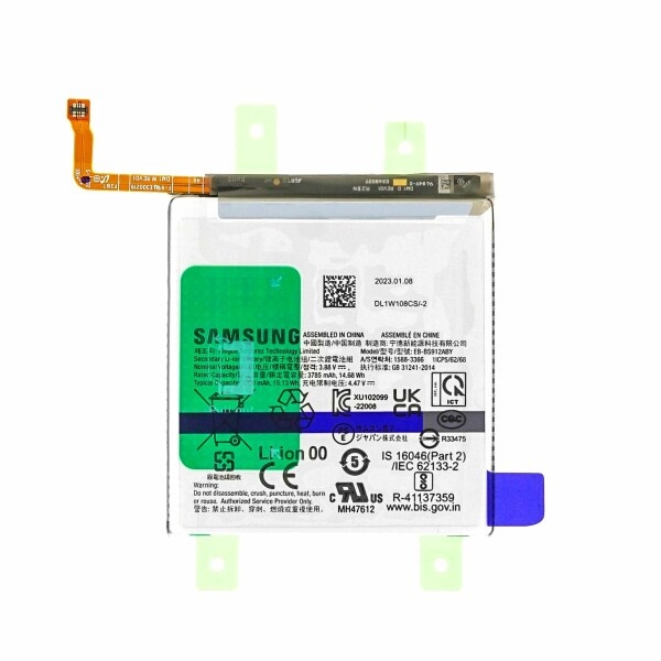 Opis:Originalne oznake:EB-BS912ABYGH82-30483APrimerno za:Samsung:Galaxy S23, SM-S911B, SM-S911B/DS, SM-S911U, SM-S911U1, SM-S911W, SM-S911N, SM-S9110, SM-S911E, SM-S911E/DSLastnosti:Proizvajalec: SamsungVrsta: Li-PolymerNapetost: 3,88 VKapaciteta: 3.900 mAh (15,13 Wh)