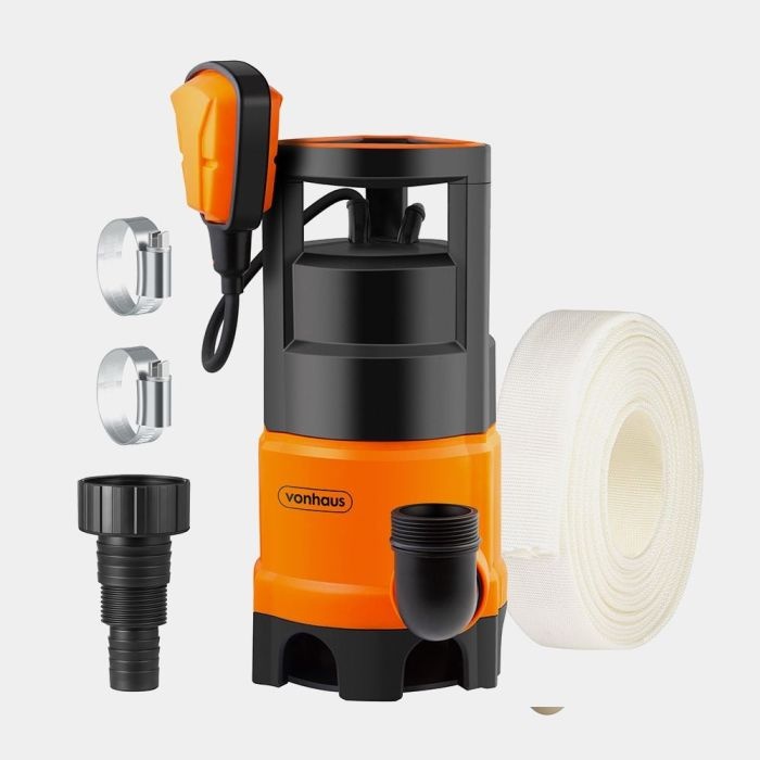 VonHaus 400 W odtočna vodna črpalka z 8 m cevjo - slika 2