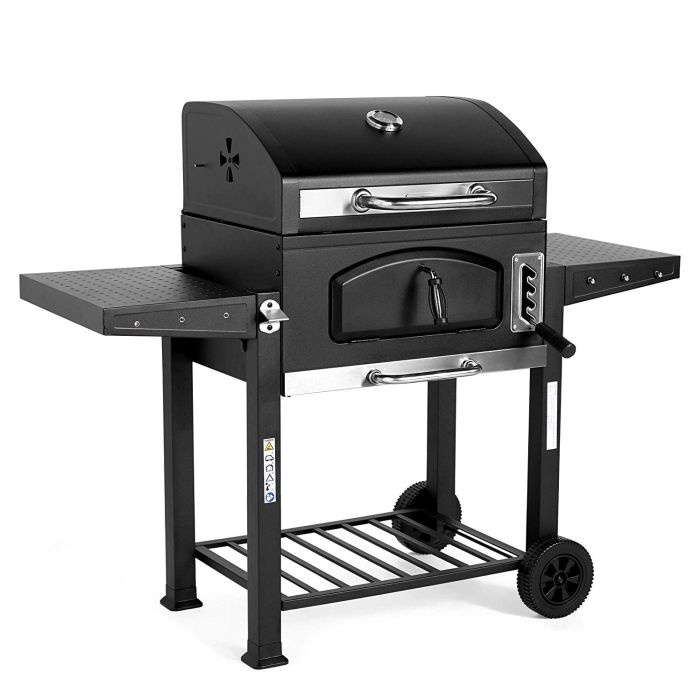 VonHaus prenosni žar na oglje/ Smoker American Style | E-specialisti.si
