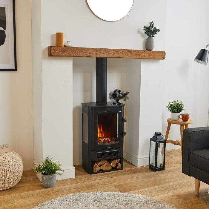 VonHaus dvojni ventilator za kamin - slika 3