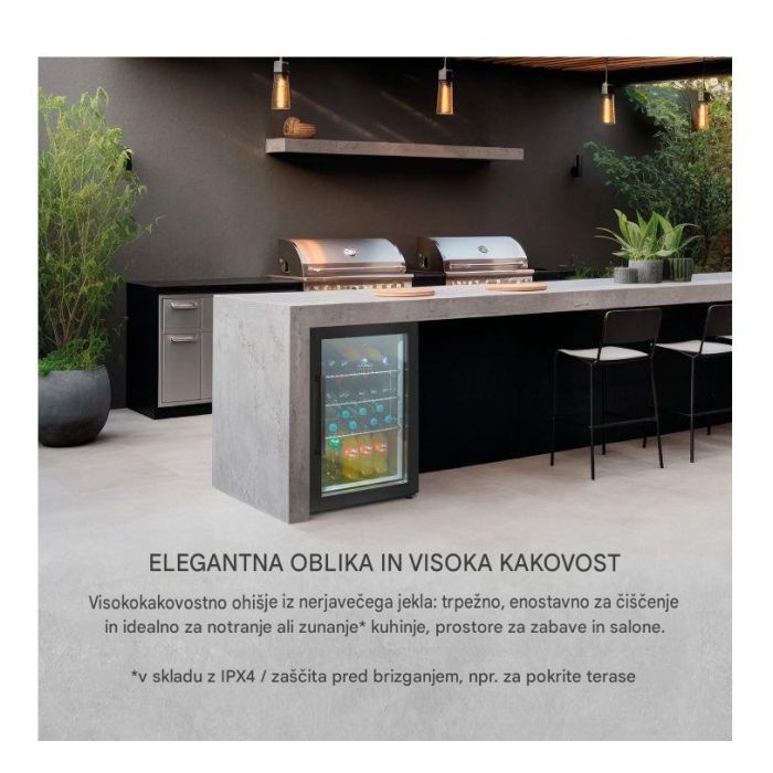 CASO BBQ hladilnik, desni tečaj - slika 3