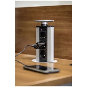 GTV potopna vtičnica 3x 230V, Ø100mm | E-specialisti.si