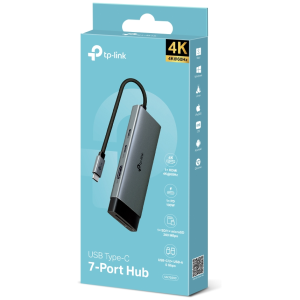 TP-LINK UH7020C 7-v-1 USB-C HUB priklopna postaja z 4K HDMI in 100 W Power Delivery