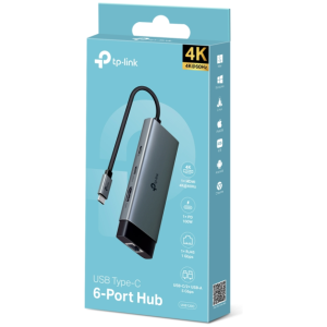 TP-LINK UH6120C 6-v-1 USB-C HUB priklopna postaja z 4K HDMI