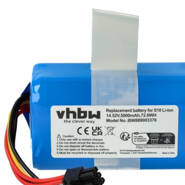 Baterija za 360 S10 / X100, 5000 mAh - slika 4