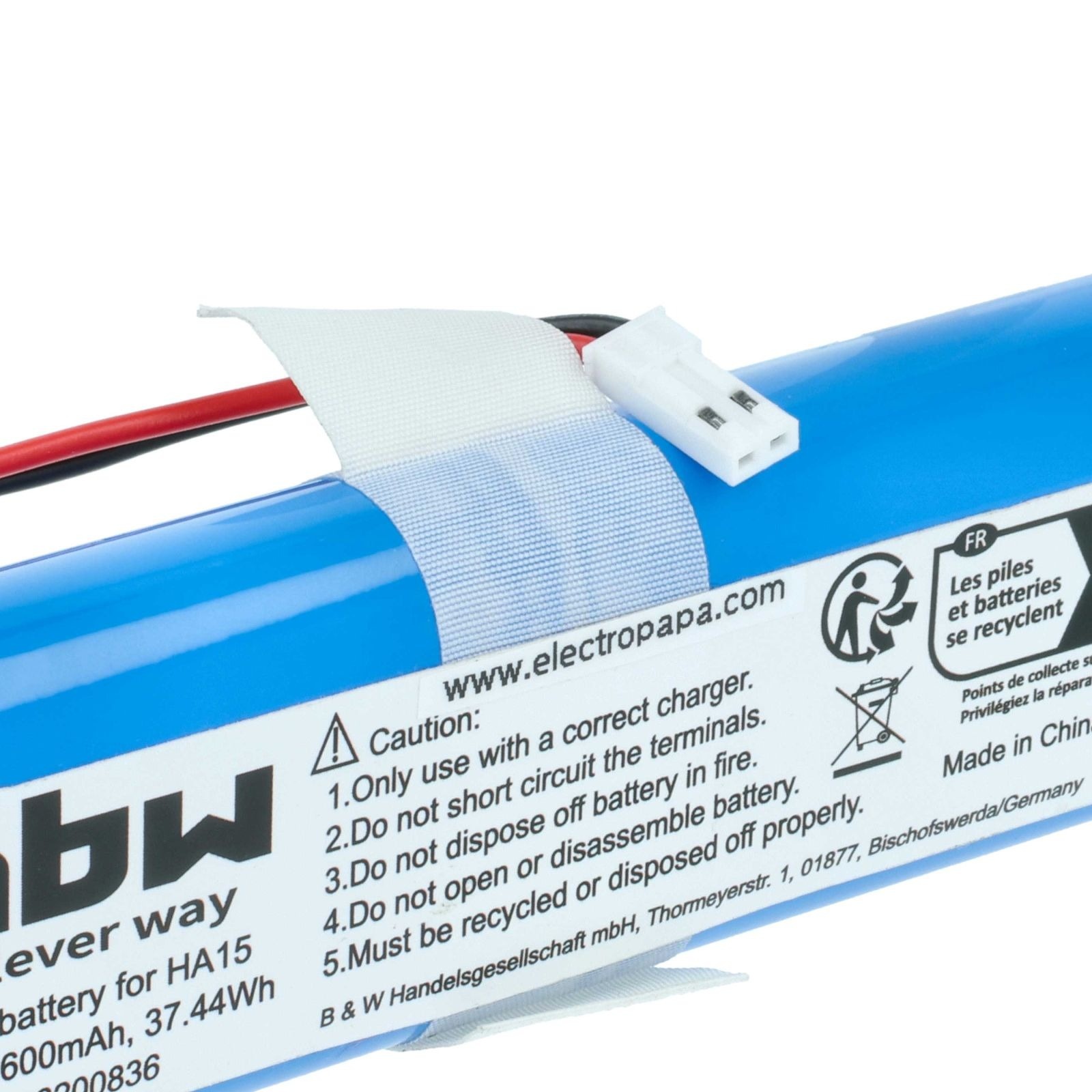 Baterija za iLife V3s Pro / V5s Pro / V8s, 2600 mAh - slika 6