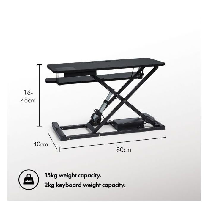 VonHaus električna Sit/Stand delovna platforma - slika 2