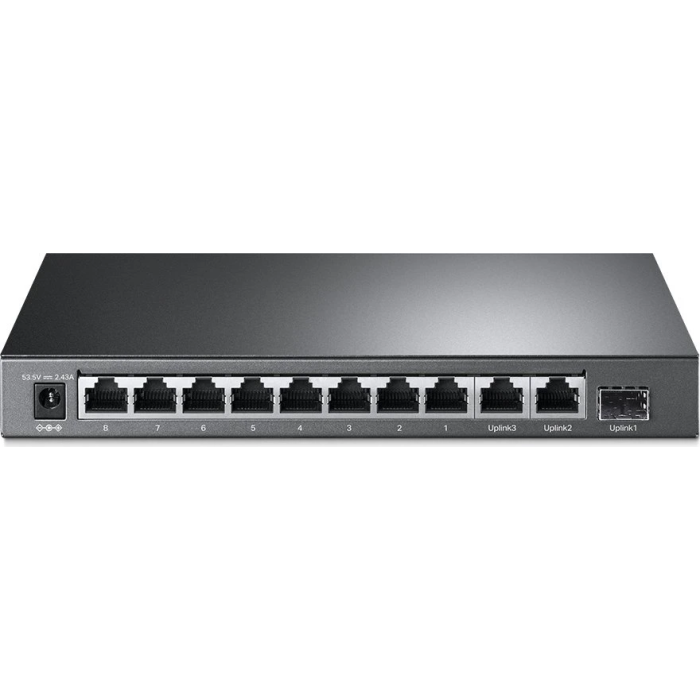 TP-LINK stikalo 10-port Gigabit TL-SG1210MP z 8-Port PoE+ - slika 2