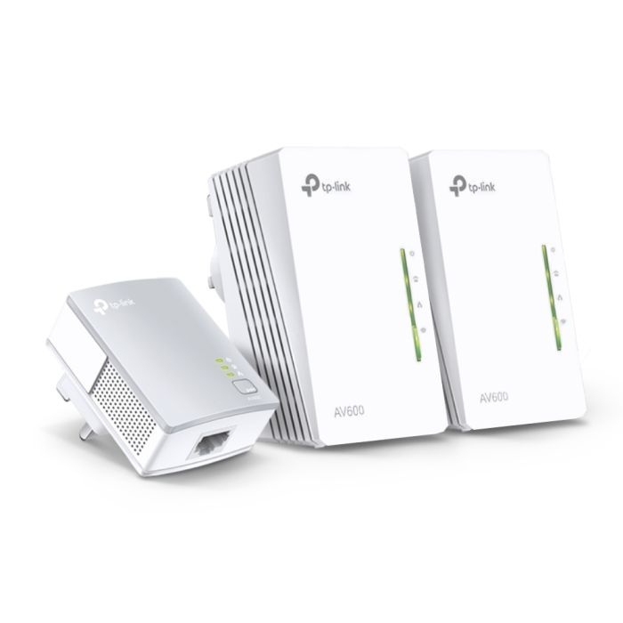 TP-LINK TL-WPA4220 TKIT Powerline 600 Wi-Fi 3-pack kit - slika 2