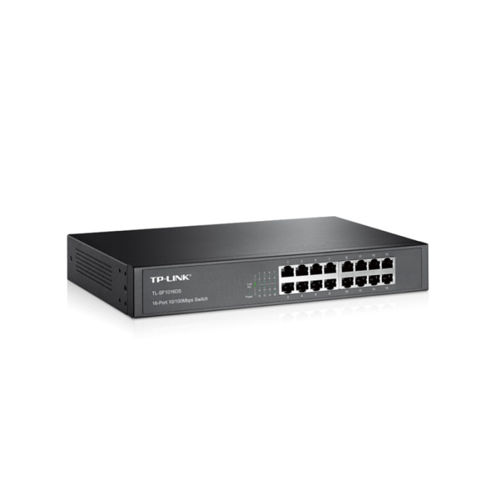 TP-LINK TL-SF1016DS 16 Port 100Mbps Rackmount mrežno stikalo / switch - slika 3