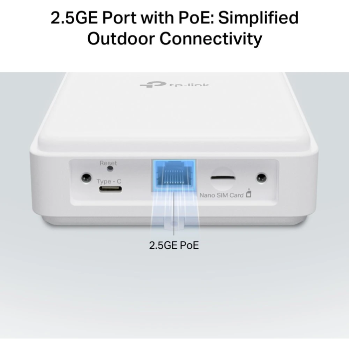 TP-Link NE200-Outdoor – 5G zunanji mobilni usmerjevalnik - slika 3