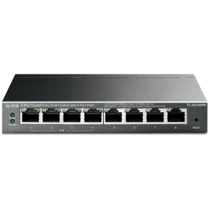 TP-Link 8-Portno Gigabit PoE+ Easy Smart Managed stikalo