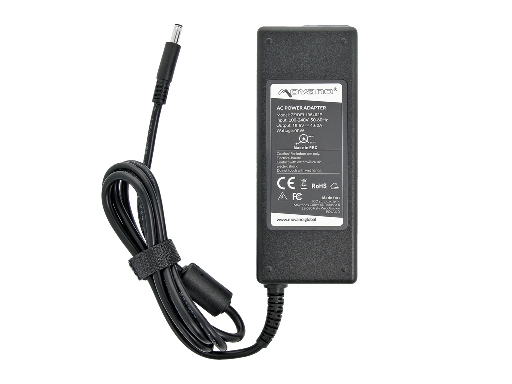 Polnilec za prenosnike Dell, 90W / 19,5V / 4,62A / 4,5mm x 3,0mm - slika 5