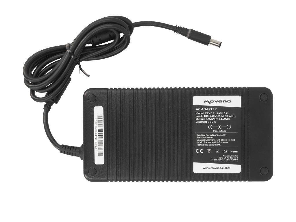 Polnilec za prenosnike Dell, 330W / 19,5V / 16,92A / 7,4mm x 5,0mm - slika 5