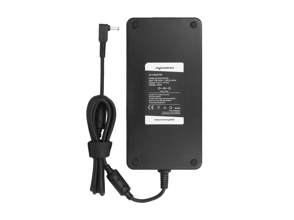 Polnilec za prenosnike Acer, 280W / 19,5V / 14,36A / 5,5mm x 1,7mm - slika 6