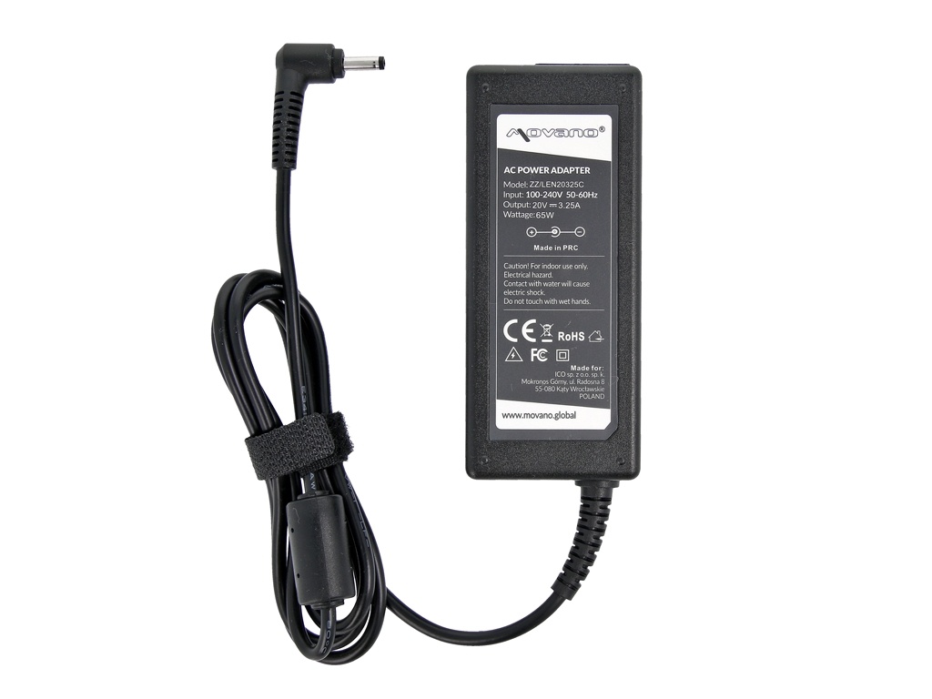 Polnilec za prenosnike Lenovo, 65W / 20V / 3,25A / 4,0mm x 1,7mm - slika 6
