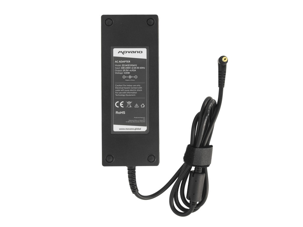 Polnilec za prenosnike Acer, 135W / 19,5V / 6,92A / 5,5mm x 1,7mm - slika 6