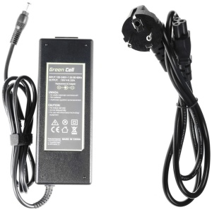 <p><b>Opis:</b></p><p>Polnilec za prenosnike Acer z zaščito pred prepolnjenjem, nadtokovno zaščito, temperaturno zaščito in certifikatom RoHS.</p><p><b>Vsebina kompleta:</b><br></p><ul><li>1 x napajalnik za prenosnik</li><li>1 x napajalni kabel (EU)</li></ul><br><p><b>Originalne oznake:</b></p><ul><li>A11-120P1A</li><li>A120A003L</li><li>F19921321003404</li><li>M74SA.009</li><li>N17908</li><li>PA-1121-16</li></ul><br><b>Primerno za:</b><br>Acer:<br><ul><li>Aspire 8940G, Aspire 8942G, Aspire 8943G</li><li>Aspire V3-771, Aspire V3-771-32348G50MAKK, Aspire V3-771-32376G50MAKK, Aspire V3-771-33124G75MAKK, Aspire V3-771-6683, Aspire V3-771-6833, Aspire V3-771-6865, Aspire V3-771-6882, Aspire V3-7710, Aspire V3-7710G, Aspire V3-771G, Aspire V3-771G-53218G1TMA, Aspire V3-771G-53238G75, Aspire V3-771G-6601, Aspire V3-771G-6650, Aspire V3-771G-6814, Aspire V3-771G-6851, Aspire V3-771G-944, Aspire V3-771G-9441, Aspire V3-771G-9697, Aspire V3-771G-9809, Aspire V3-771G-9875, Aspire V3-772, Aspire V3-772G, Aspire V3-772G-5413, Aspire V3-772G-7448, Aspire V3-772G-747A161, Aspire V3-772G-747A321, Aspire V3-772G-747A8G1T, Aspire V3-772G-7616NX, Aspire V3-772G-7660, Aspire V3-772G-9646, Aspire V3-772G-9656, Aspire V3-772G-9820</li></ul><br><b>Lastnosti:</b><ul><li>Proizvajalec: Green Cell</li><li>Moč: 120 W</li><li>Barva: črna</li><li>Vhodna napetost: 100-240 V</li><li>Izhodna napetost: 19 V</li><li>Tok: 6,32 A</li><li>Priključek: 5,5 mm x 1,7 mm</li></ul><br>