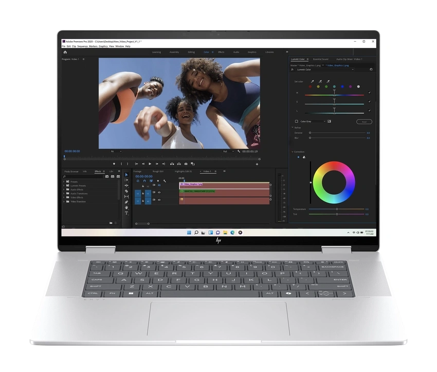 Intel Core Ultra 7 155U (1,7 GHz), 32 GB LPDDR5-6400 (soldered), 40,6 cm (16,0") 2.8K (2880x1800) Multi-Touch BrightView OLED 120Hz, SSD 1 TB M.2 PCIe NVMe, Intel Graphics (IGP), 1x USB-C 3.2 Gen2 (10 Gbps DisplayPort 1.4); 2x USB-A 3.2 Gen2 (10Gbps); 1x HDMI-out 2.1; 1x Thunderbolt 4 (USB-C - 40Gbps - DisplayPort 2.1) Wi-Fi, Bluetooth, Webcam, Backlit Kbd., Microsoft Windows 11 Home (64-bit)
