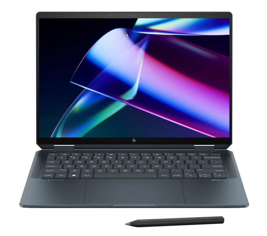 Intel Core Ultra 7 155H (2,2 - 4,8 GHz), 32 GB LPDDR5x-7467, 35,6 cm (14.0") 2.8K (2880x1800) Multi-Touch BrightView OLED 120 Hz, SSD 2 TB M.2 PCIe NVMe, Intel Arc Graphics (IGP), 2x Thunderbolt 4 (USB-C/DisplayPort - 40Gbps), 1x USB-A 3.2 Gen2 (10Gbps), Webcam, Wi-Fi 7, Bluetooth 5.4, Backlit Kbd., Pen-Tilt Black, Microsoft Windows 11 Home (64-bit)