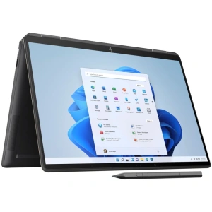 Intel Core i5-1355U (1,3 GHz), 8 GB LPDDR4, 34,3 cm (13,5″) WUXGA+ (1920x1280) Multi-Touch BV LED 60 Hz, SSD 512 GB M.2 PCIe NVMe, no ODD, Intel Iris Xe Graphics (IGP), 2x Thunderbolt 4 (USB-C / USB 4.0 / DisplayPort), 1x USB-A 3.2 (10 Gbps), Wi-Fi, Bluetooth, Webcam, microSD, Backlit Kbd., Zenyo Pen Black, Microsoft Windows 11 Pro (64-bit)