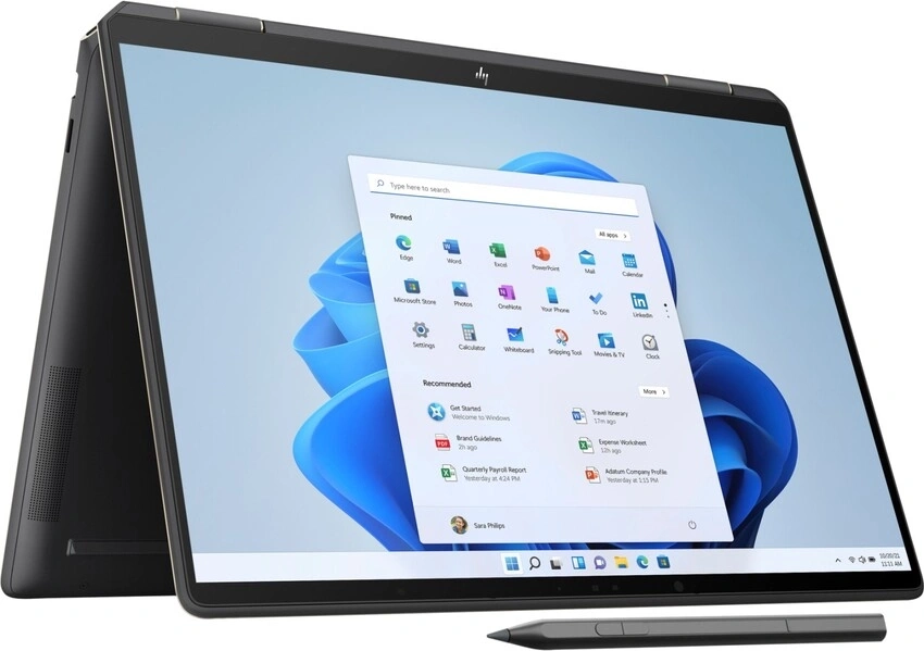 Intel Core i5-1355U (1,3 GHz), 8 GB LPDDR4, 34,3 cm (13,5″) WUXGA+ (1920x1280) Multi-Touch BV LED 60 Hz, SSD 512 GB M.2 PCIe NVMe, no ODD, Intel Iris Xe Graphics (IGP), 2x Thunderbolt 4 (USB-C / USB 4.0 / DisplayPort), 1x USB-A 3.2 (10 Gbps), Wi-Fi, Bluetooth, Webcam, microSD, Backlit Kbd., Zenyo Pen Black, Microsoft Windows 11 Pro (64-bit)