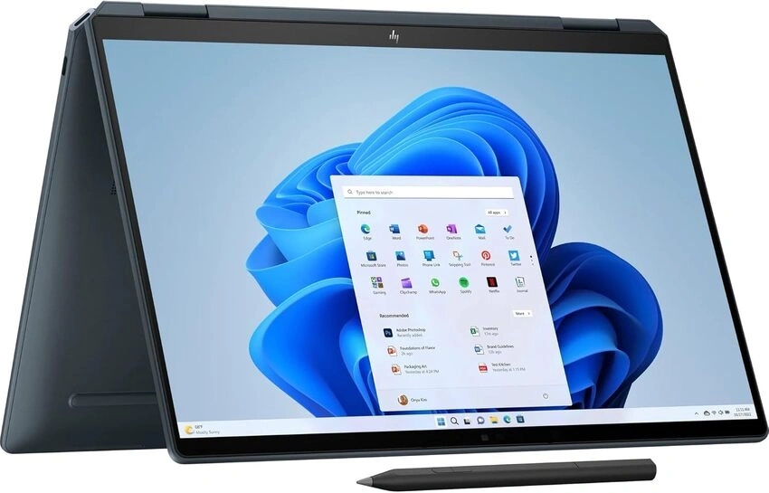Intel Core Ultra 7 155H (2,2 - 4,8 GHz), 32 GB LPDDR5x-7467, 35,6 cm (14.0") 2.8K (2880x1800) Multi-Touch BrightView OLED 120 Hz, SSD 1 TB M.2 PCIe NVMe, Intel Arc Graphics (IGP), 2x Thunderbolt 4 (USB-C/DisplayPort - 40Gbps), 1x USB-A 3.2 Gen2 (10Gbps), Webcam, Wi-Fi 7, Bluetooth 5.4, Backlit Kbd., Pen-Tilt Black, Microsoft Windows 11 Home (64-bit)