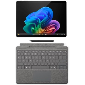 Snapdragon X Plus X1P-64-100, 16 GB LPDDR5 ONBOARD, 256 GB Onboard, 33 cm (13″), Sijajni (BrightView, gloss), Touch, 2880 × 1920, Qualcomm Adreno X1-85, bluetooth, Microsoft Windows 11 Home (64-bit), Darilo: microsoft surface pro flex w/slim pen
