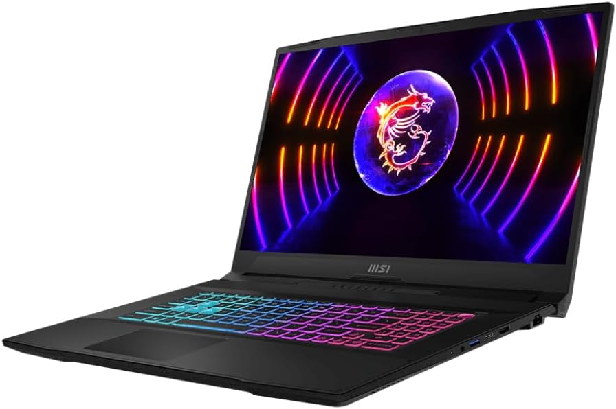 Intel® Core™ i7-13620H / 2,4 - 3,6 GHz / 10-Cores (6C+4c/16T) / Turbo Speed 4,9 GHz, 16 GB DDR5 SODIMM, 512 GB NVMe SSD, 43,9 cm (17,3″), Matiran (AntiGlare, matt), FHD / 1920 x 1080 @144Hz, NVIDIA GeForce RTX 5060 Max-Q / Mobile, HDMI, USB-C, 2x USB, Backlit keyboard, bluetooth, Microsoft Windows 11 Home (64-bit)