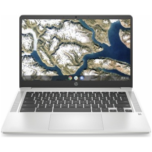 Intel Pentium Silver N5030 (1,1 GHz), 4 GB LPDDR4-2400, 128 GB eMMC, Intel UHD Graphics 605 (IGP), 35.6 cm (14'') FHD 1920x1080 Multi-Touch LED, 2x USB-C 3.0 (DisplayPort), USB-A 3.0, micro-SD, Webcam Std. Kbd., Google Chrome OS