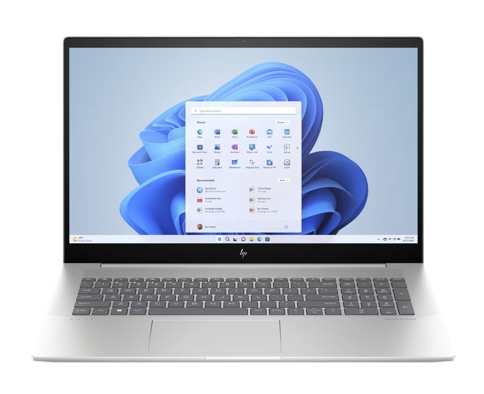 Intel Core i7-1355U (1,7 GHz), 32 GB (2x16GB) DDR4-3200, SSD 1 TB M.2 PCIe NVMe, 43,9 cm (17,3'') UHD (3840 x 2160) BV UWVA LED, Nvidia GeForce RTX 3050 (4GB GDDR6), HDMI, no ODD, 2x Thunderbolt 4 (USB 4.0/USB-C/DisplayPort), 3x USB-A 3.2 (10Gbps), Wi-Fi, Bluetooth, Webcam, SD-Card, Backlit Kbd, Microsoft Windows 11 Home (64-bit)