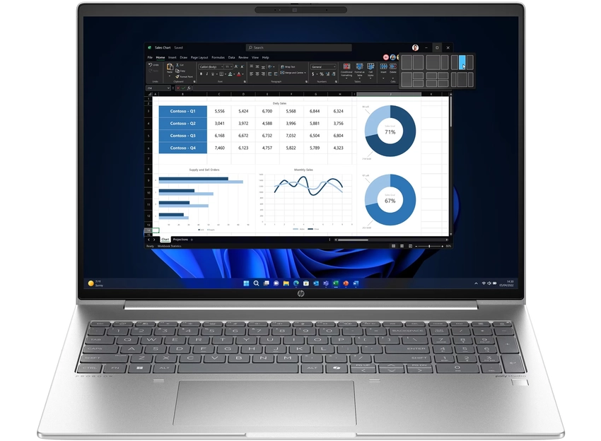 AMD Ryzen 5 7535U (2,9 GHz), 40,6 cm (16,0″) WUXGA (1920x1200) AG LED, 16 GB DDR5 (2x8 GB), SSD 512 GB PCIe NVMe, AMD Radeon 660M Graphics (IGP), HDMI 2.1, 2x USB-C 3.2 Gen2 (10 Gbps - DispalyPort), 2x USB-A 3.2 Gen1 (5Gbps), Wi-Fi, Bluetooth, Webcam, Fingerprint, Backlit Kbd., Microsoft Windows 11 Pro (64-bit)
