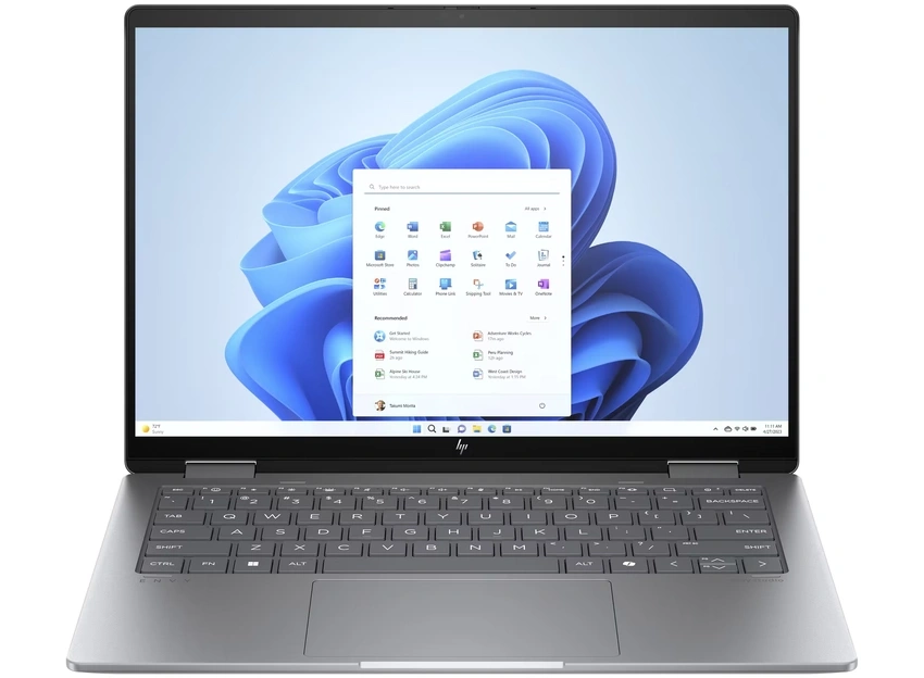AMD Ryzen 7 8840HS (3,3 GHz), 16 GB LPDDR5-6400, 35,56 cm (14") 2.8K (2880x1800) Multi-Touch BV OLED 120 Hz, SSD 1 TB PCIe NVMe, AMD Radeon Graphics (IGP), HDMI 2.1, 2x USB-C 3.2 Gen2 (10Gbps - DisplayPort), 2x USB-A 3.2 Gen2 (10Gbps) , Wi-Fi 6E, Bluetooth 5.3, Backlit Kbd., Webcam, Microsoft Windows 11 Home (64-bit)