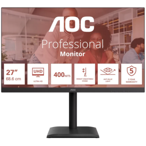 AOC U27E4CV 27" IPS UHD 60Hz USB-C PD poslovni monitor