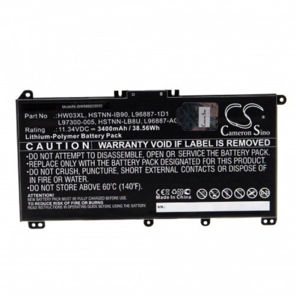 Baterija za HP Pavilion 15-EG / 15-EH / 17-CN / 17-CP, HW03XL, 3400 mAh - slika 2