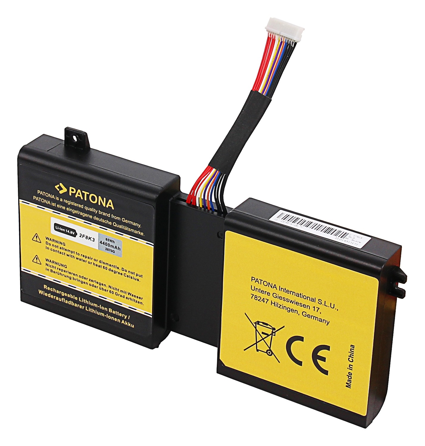 Baterija za Dell Alienware 17 / 18 / M17X R5 / M18X R3, 4400 mAh - slika 2
