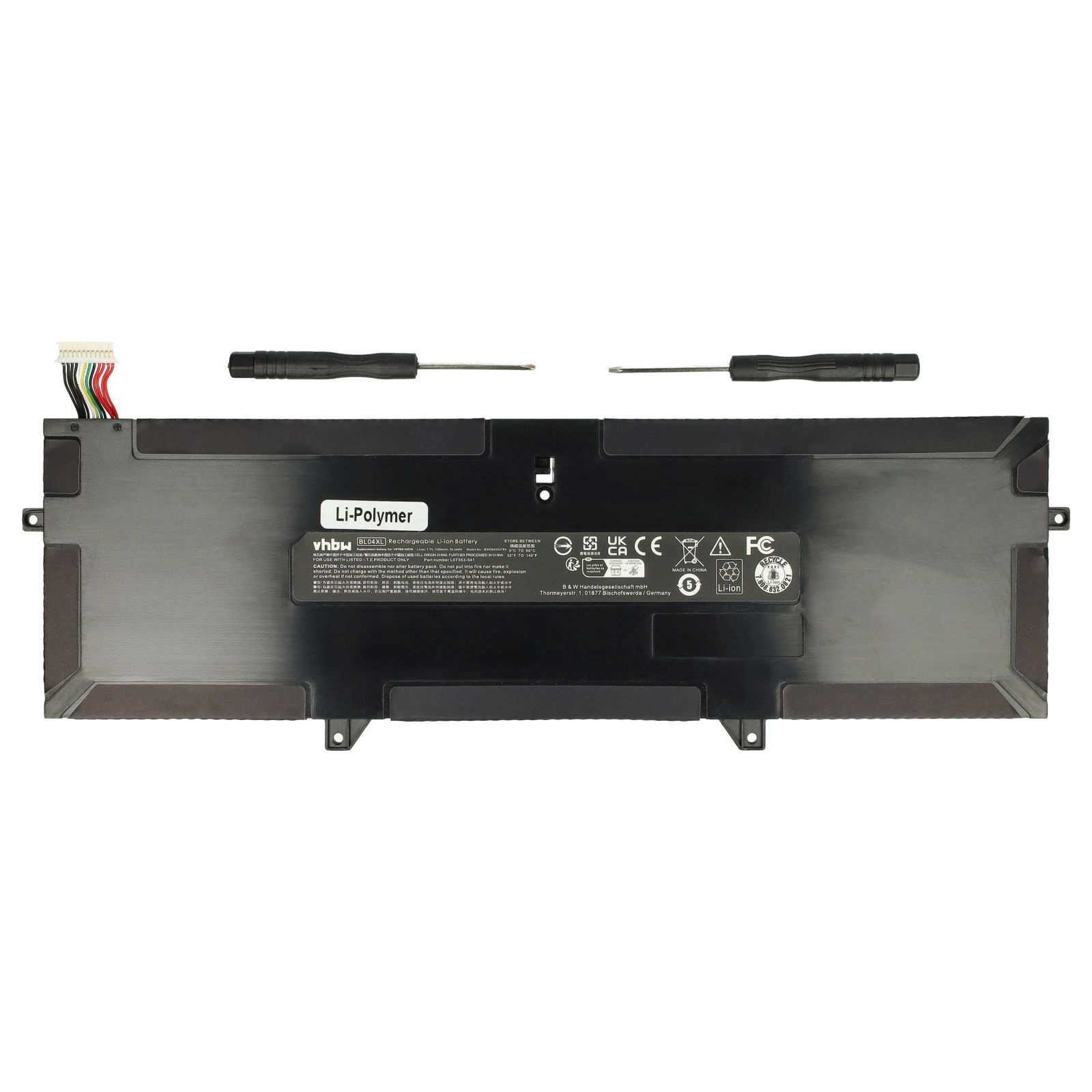 Baterija za HP Elitebook X360 1040 G5, BL04XL, 7200 mAh - slika 2