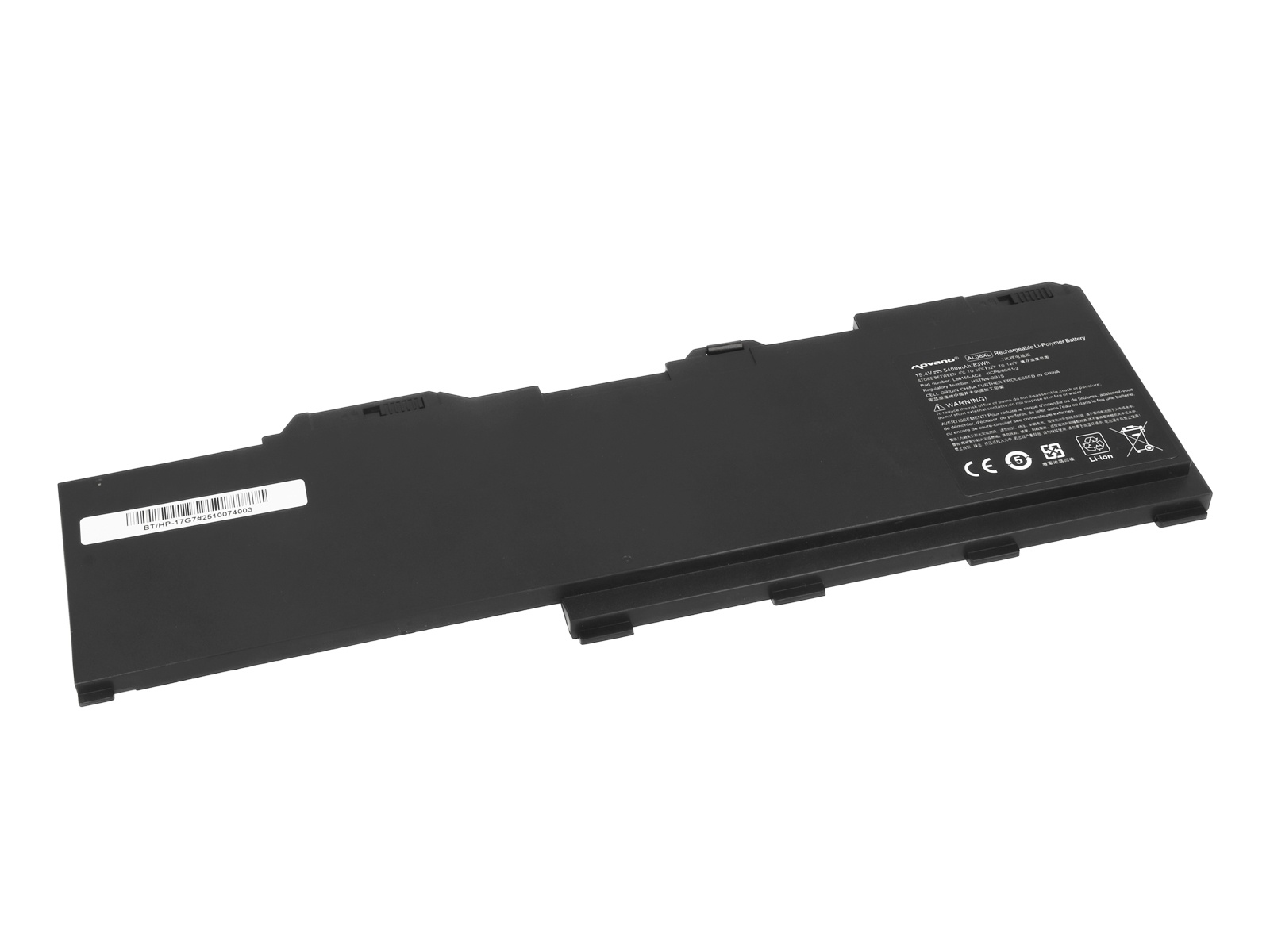 Baterija za HP ZBook Fury 15 G7 / 15 G8 / 17 G7 / 17 G8, AL08XL, 5400 mAh - slika 2