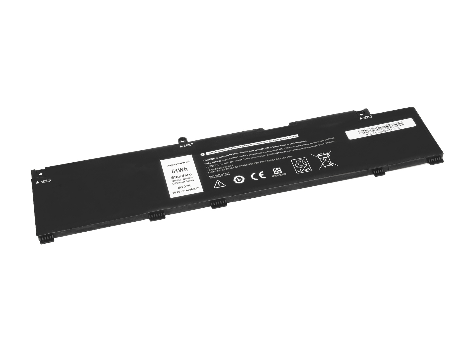 Baterija za Dell G3 15 3500 / G5 15 5500, 15.2V, 4000 mAh - slika 2