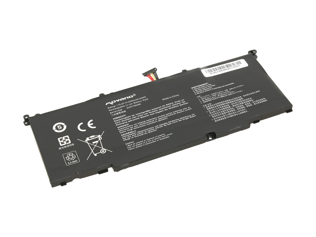 Baterija za Asus FX502 / GL502V, B41N1526, 3400 mAh - slika 2