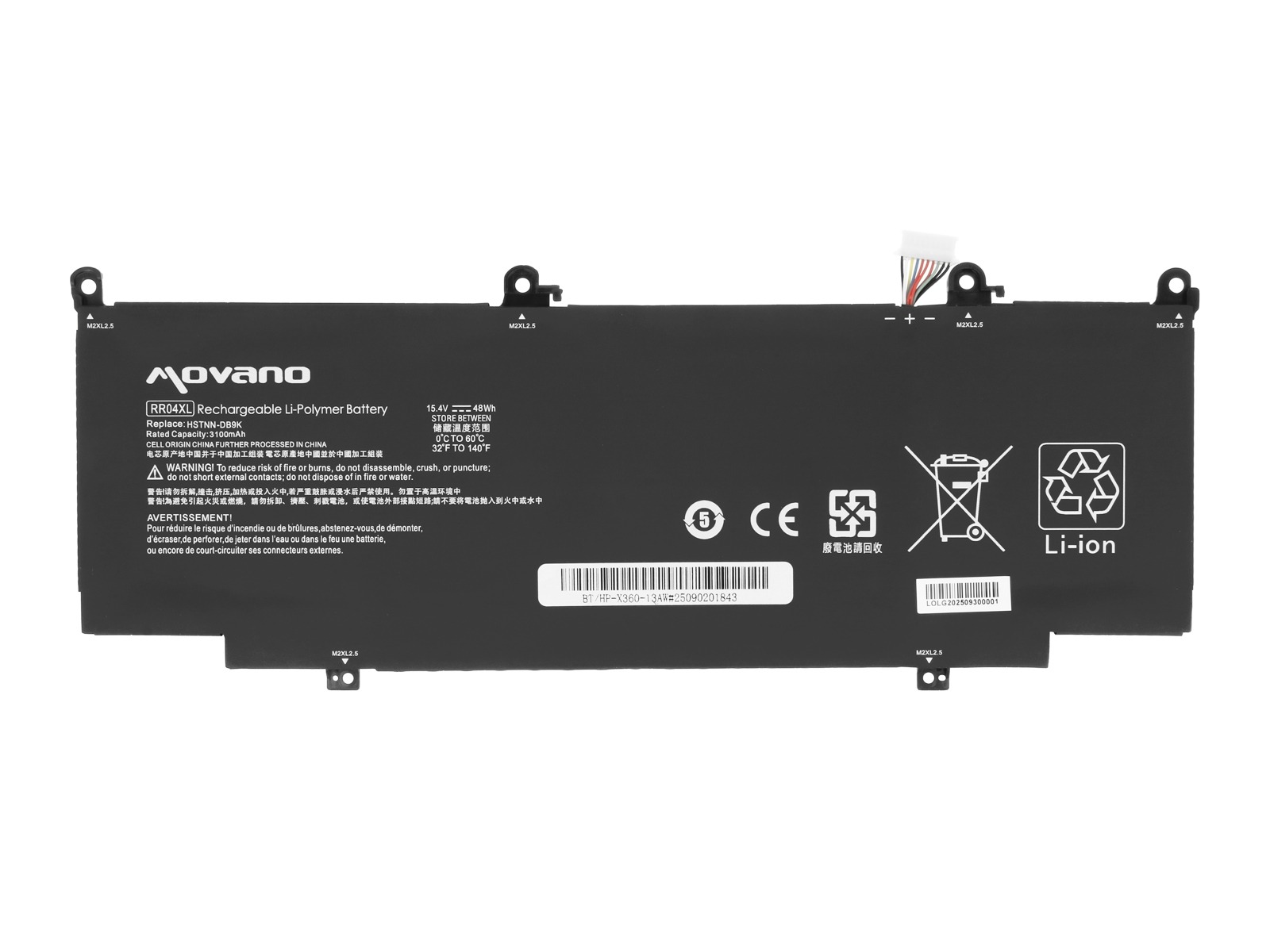 Baterija za HP Omen 15 / Spectre x360 13-aw, Tip 2, RR04XL, 3100 mAh - slika 3