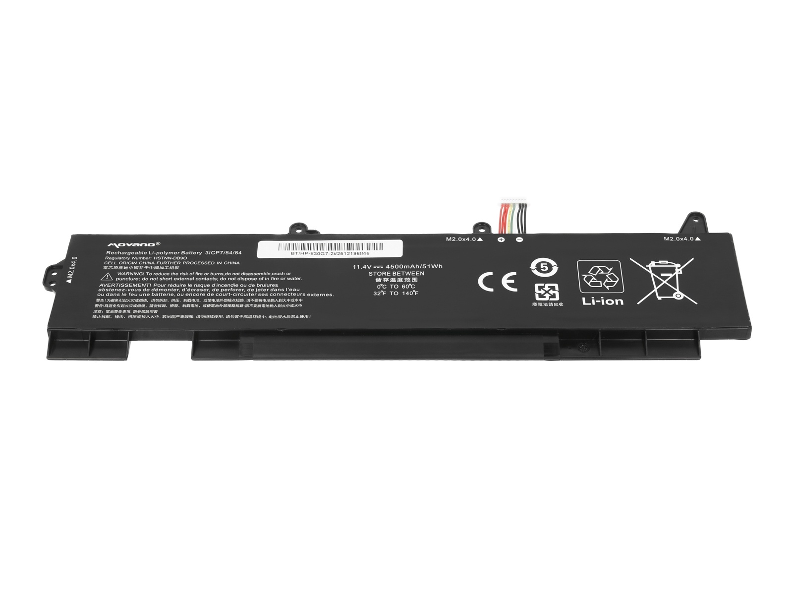 Baterija za HP EliteBook 850 G7 / 855 G7 / 850 G8 / 855 G8, CC03XL, tip B, 4500 mAh - slika 3