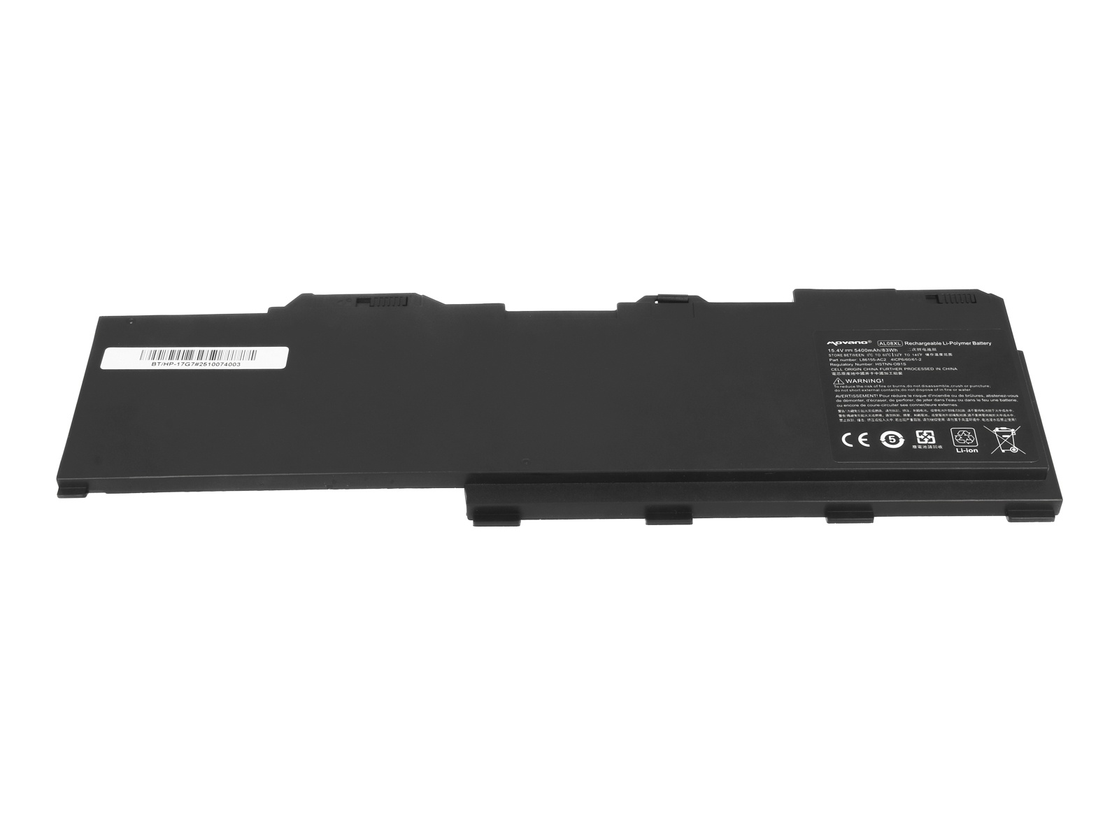 Baterija za HP ZBook Fury 15 G7 / 15 G8 / 17 G7 / 17 G8, AL08XL, 5400 mAh - slika 3