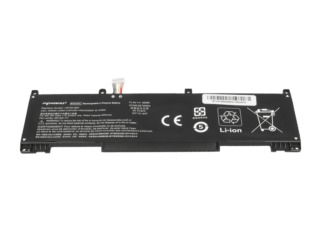 Baterija za HP Probook 450 G8 / 650 G8, RH03XL, 3550 mAh - slika 3