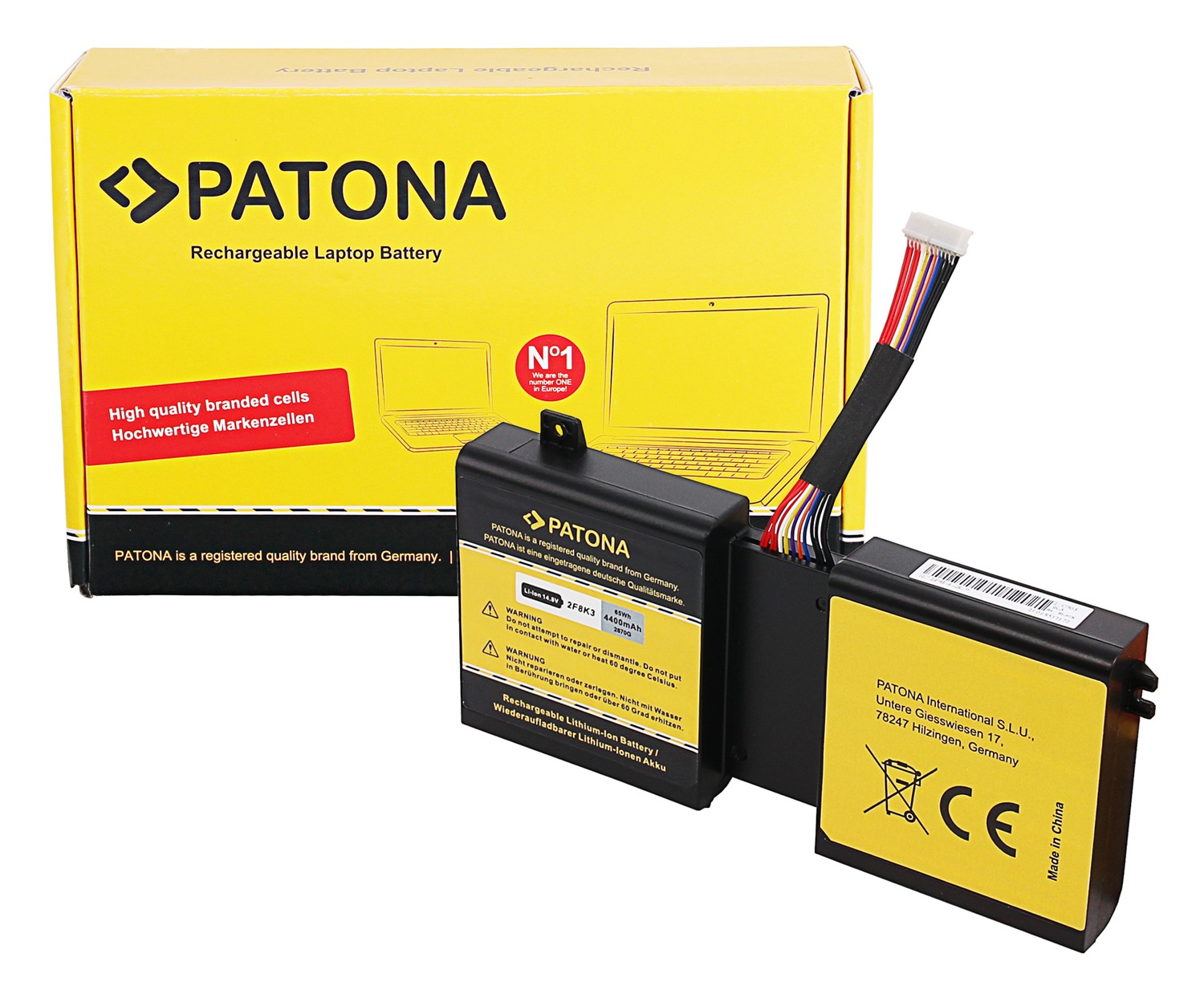 Baterija za Dell Alienware 17 / 18 / M17X R5 / M18X R3, 4400 mAh - slika 5