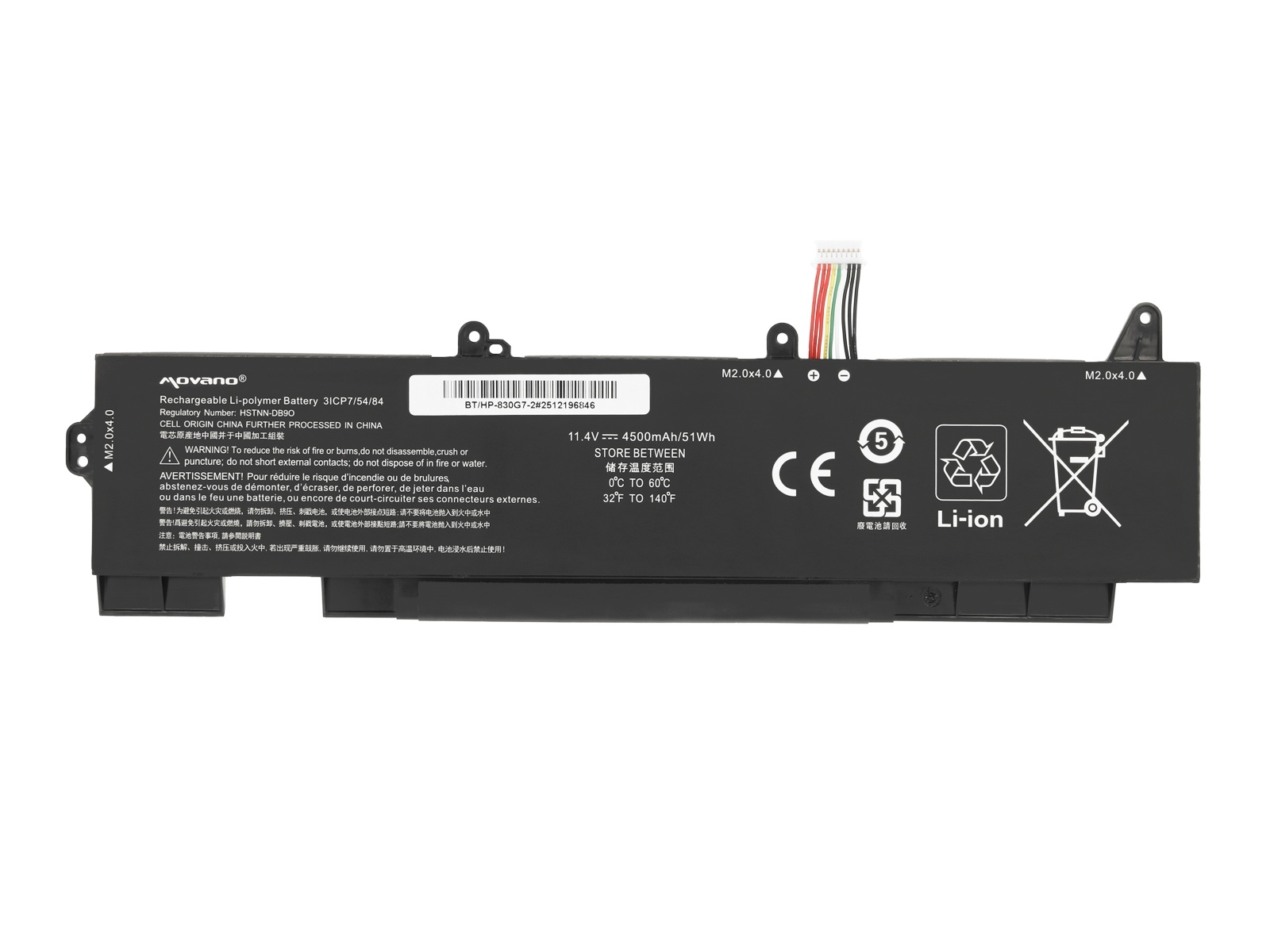 Baterija za HP EliteBook 850 G7 / 855 G7 / 850 G8 / 855 G8, CC03XL, tip B, 4500 mAh - slika 5