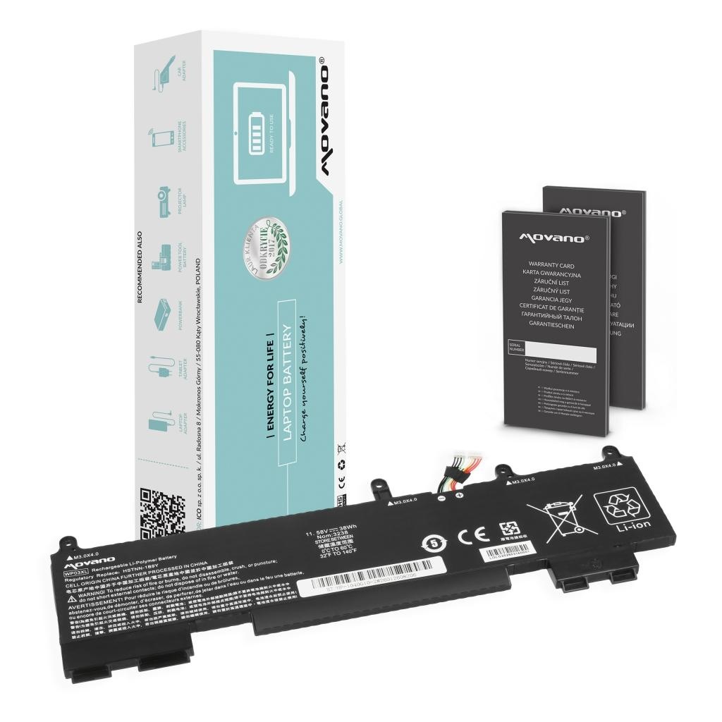 Baterija za HP Elitebook 1040 G9 / 1040 G10 / 830 G9 / 830 G10, WP03XL, Tip 2, 3238 mAh - slika 6