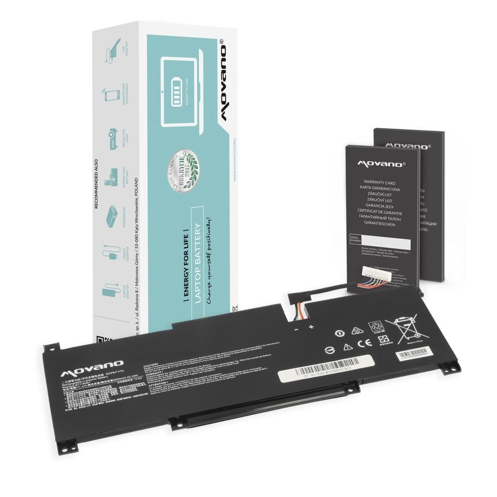 Baterija za MSI Modern 14 / Modern 15 / Stealth 15M, BTY-M491, Tip 1, 4600 mAh - slika 6